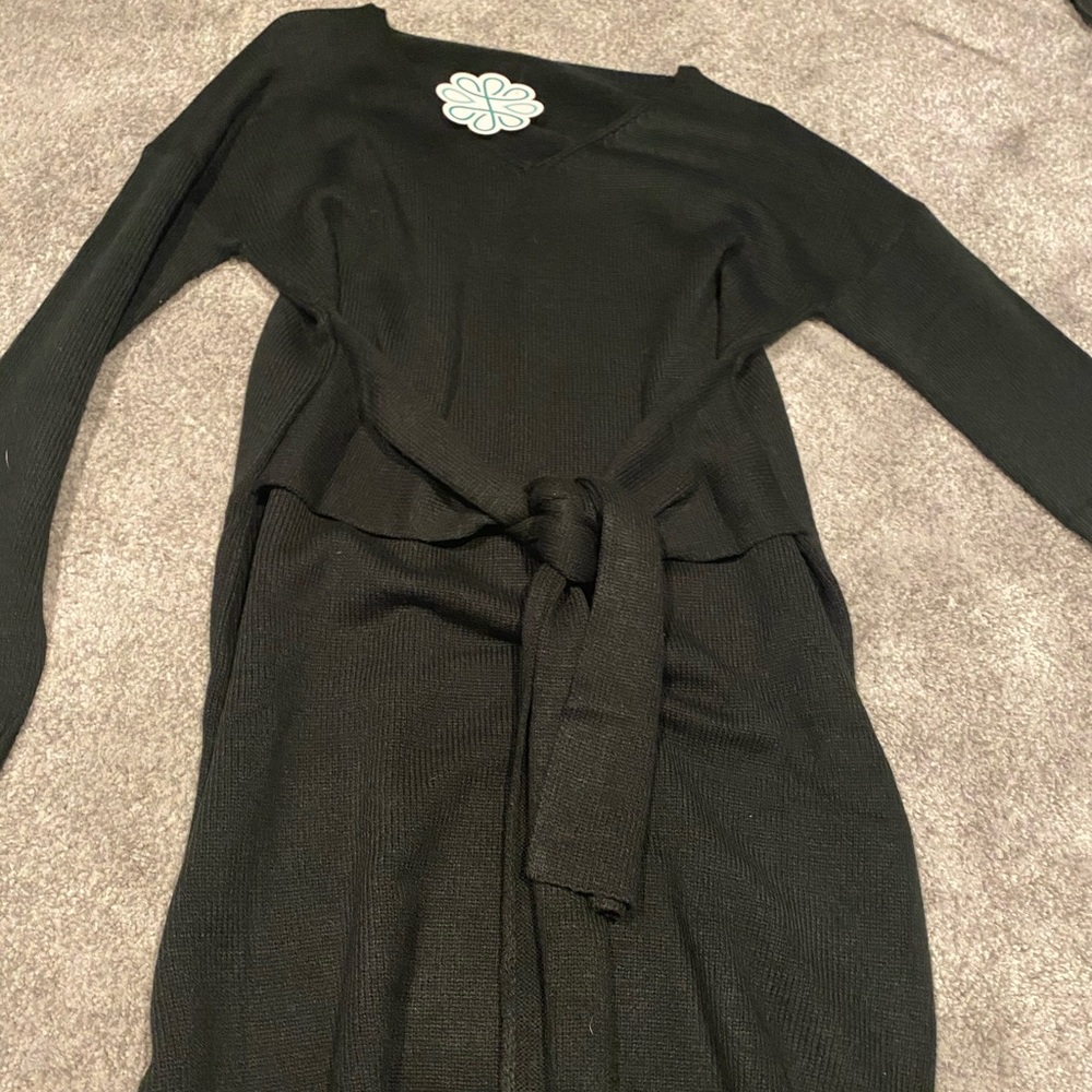 Black Sweater Dress